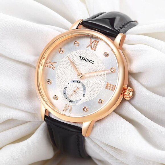 Women's Watches for Ladies Female Wrist Watch Leather Band Waterproof Thin Minim - Picture 5 of 9